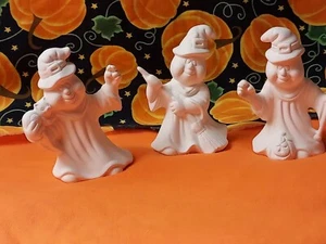 Ceramic Bisque Ready to Paint Ghost Gobblins - Picture 1 of 7