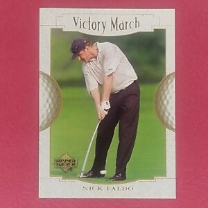 2001 Upper Deck Golf Victory March Nick Faldo card #152