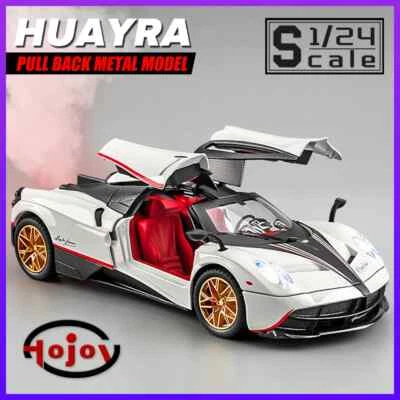 1/24 Pagani Huayra Aleación Modo Diecast Coche Niños Juguete Coche Vehículo Colección Foto 1 de 4