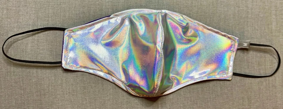 手工制作面膜尺寸中等尺寸 4.25 x 8.25 英寸银色 Nimbus — 第 1/1 张图片