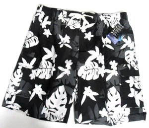 KANU Surf Men's VOYAGE BLACK Swim Trunks Board Shorts Size 3X - Picture 1 of 5