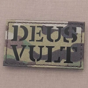 IR Deus Vult God Wills It multicam OCP templar crusader nazarene hook patch - Picture 1 of 3