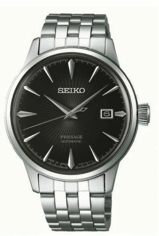 Seiko Presage Gray Unisex Adult Watch - SRPE17J1