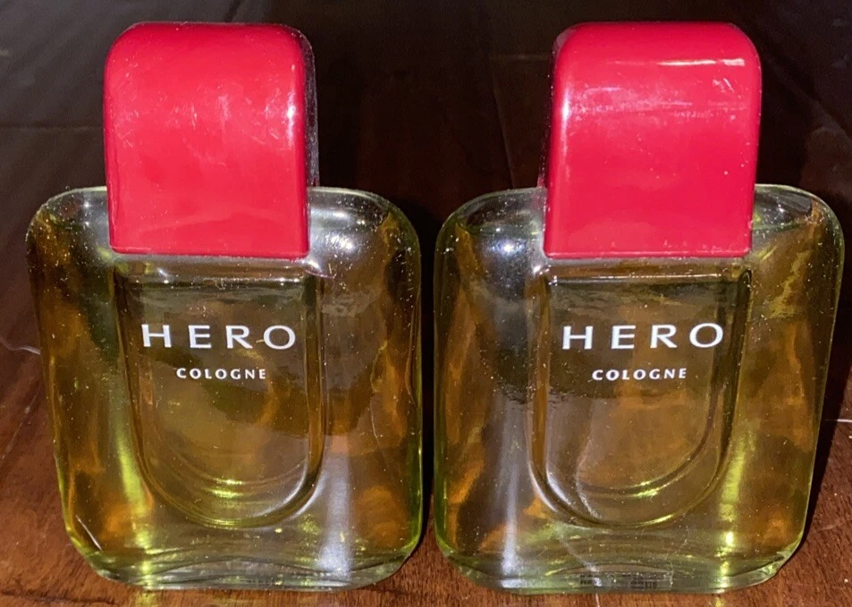Hero by Prince Matchabelli 1.7 盎司男士古龙水溅(2 件装)无盒 — 第 1/2 张图片