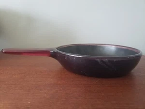 Vintage Visions CORNING WARE 7" Cranberry Pan USA - Picture 1 of 4