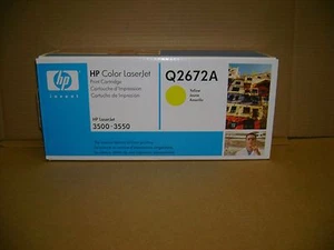 Cartucho de tóner amarillo HP Color LaserJet Q2672A - Imagen 1 de 1