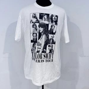 Camiseta de Concierto Taylor Swift The Eras Tour 2023-2024 Blanca Talla L - Imagen 1 de 6