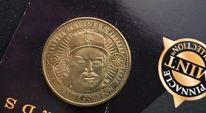 1998 Pinnacle Mint Collection Coin Randy Johnson Limited Edition Mariners - Picture 1 of 3