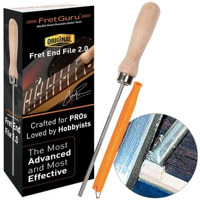 Ultimate Fret End File 2 - Fix Sharp Fret Ends, Fret Sprout, Fret End Dressin... - Image 1 of 4