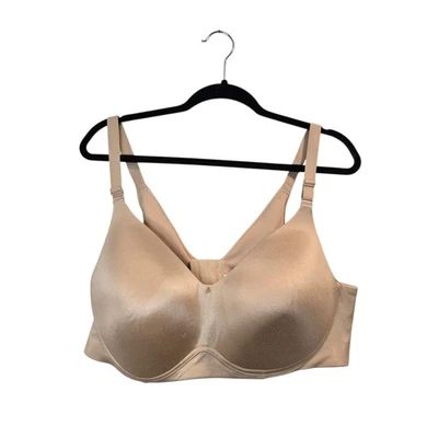 Sujetador Cacique 46D Cobertura Completa Beige Correas Ajustables Foto 1 de 4