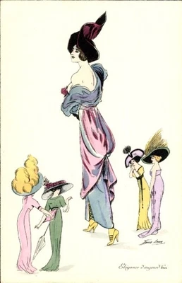 Künstler Ak Sager, Xavier, Elegante Damen - 11134520 - Bild 1 von 2