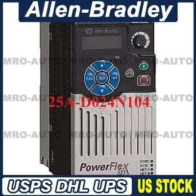 NEW 25A-D024N104 /B PowerFlex 523 AC Drive 11kW 15Hp Allen Bradley ! AB - Image 1 of 4