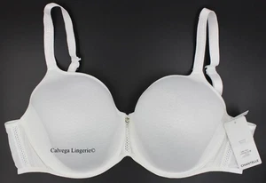 NWT Chantelle C16G70 "Chic Essential" Underwire T-Shirt Spacer Bra, White Bridal - Picture 1 of 10