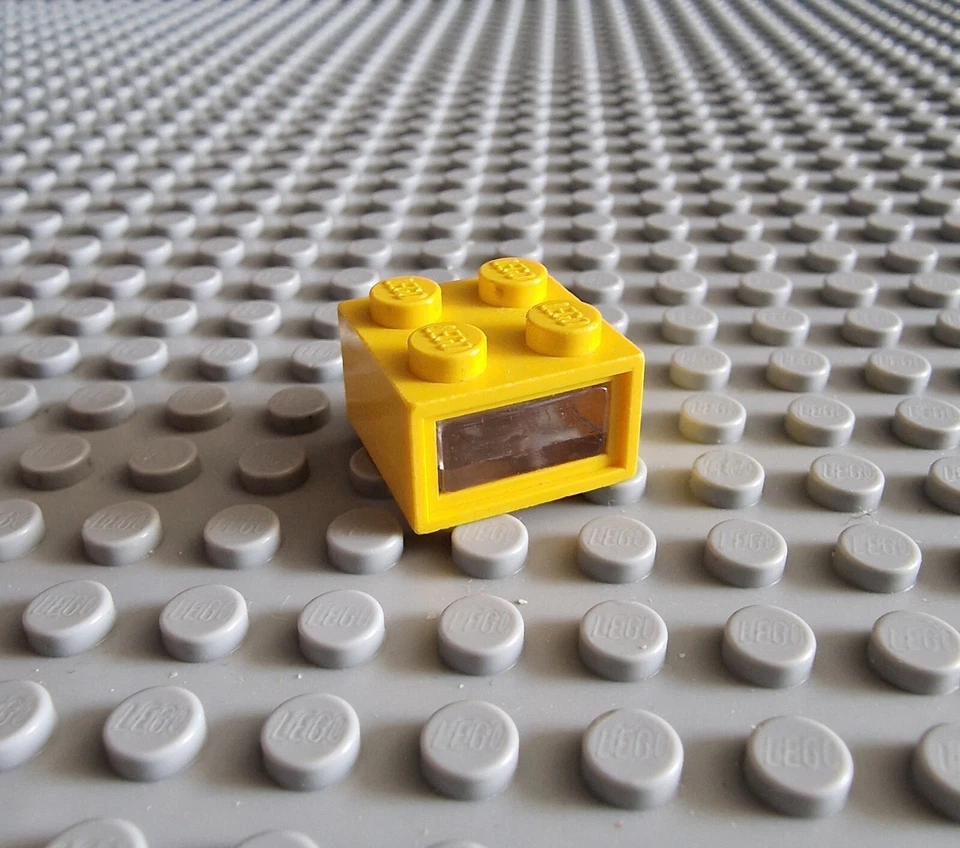 LEGO Eisenbahn Zug Train Lichtstein Licht Leuchtstein Gelb 08010dc01 P7 - Bild 1 von 1