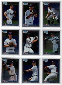 Bowman Chrome Team USA 2010 béisbol tú eliges al jugador termina tu conjunto - Imagen 1 de 3