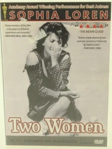 Two Women DVD Region Free GC Sophia Loren Jean-Paul Belmondo Rare Free Postage - Picture 1 of 5