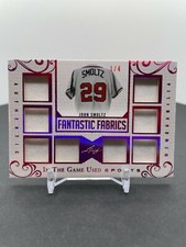 2018 Leaf ITG Used Sports Fantastic Fabrics Pink 1/4 John Smoltz #15 Relic HOF