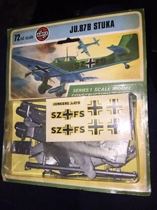 Kit 1973 Airfix JU.87B Stuka scala 1:72 serie 1 - Foto 1 di 2