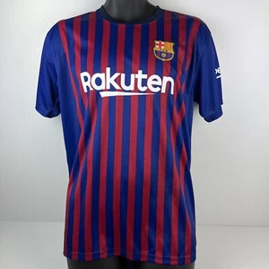 Roger's FC Barcelona Licensed #10 Messi Jersey Mens L Blue/Red BNWT 45/72 - Bild 1 von 11