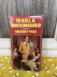 To Kill a Mockingbird VHS MCA Universal ~ Gregory Peck - Picture 1 of 4