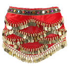  Boho Short Dress Fringe Sequin Skirt Girl Hip Scarf Tassel Belt