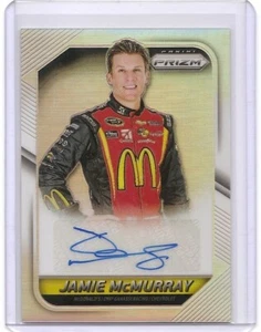 Tarjeta automática Panini Prizm Jamie McMurray Silver Prizm 2016 - Imagen 1 de 2