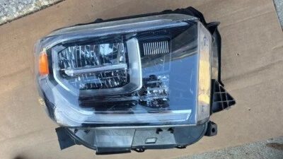 2018 2019 2020 2021 Toyota Tundra LED Headlight RH Right Passenger CHROME - Image 1 of 4