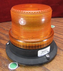 Amber Emergency Fixture Beacon Light 12-36v dc indicator lamp 6400VJ - Picture 1 of 5