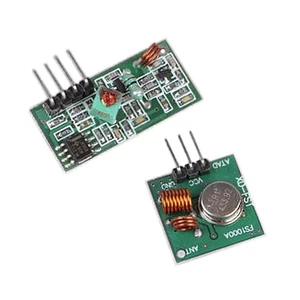 NEW 2pcs 433Mhz RF transmitter and receiver kit for Arduino I - Afbeelding 1 van 1