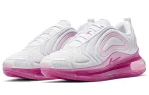 Nike Wmns Air Max 720 Shoes Sneakers White/Pink/Laser Fuchsia Sz 8 - Picture 1 of 14