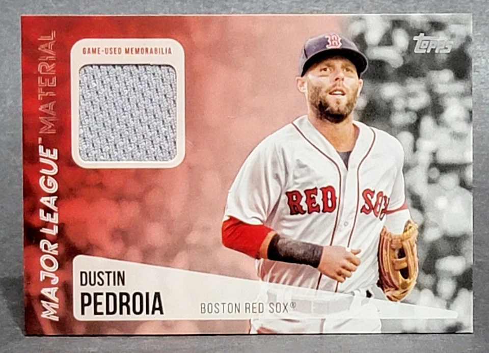 2019 Topps Major League Materials #MLM-DP Dustin Pedroia - Image 1 of 2