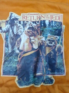VINTAGE 80s STAR WARS RETURN OF THE JEDI EWOKS IRON ON t-shirt sm 14-16 1983 - Picture 1 of 4