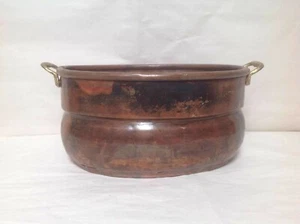 Antique Hammered Copper Pot, circa: early 20th Century - Picture 1 of 5