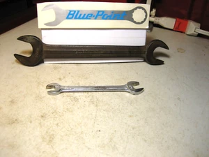 Blue-Point BY SNAP-ON S-2428 (3/4" x 7/8") Lot Of 2 Wrenches S-1214 (3/8 x 7/16) - Picture 1 of 13