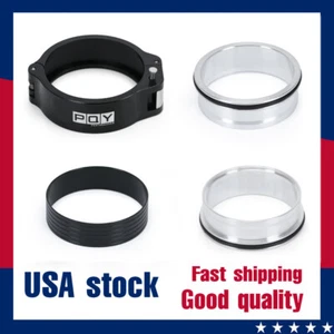 3.0 Inch 76mm Aluminum 3.0" HD Pinless Clamp V-band Clamp Intercooler Pipe Weld - Foto 1 di 23