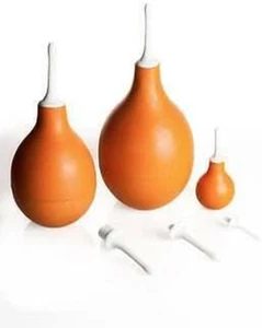 Peretta - Pera in Gomma Naturale Con Cannula Rigida Nr 20 (1250 ML) - Clistere - - Foto 1 di 12