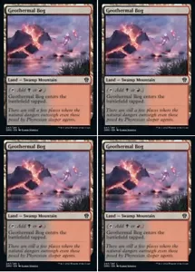 MTG - 4x GEOTHERMAL BOG - Dominaria United (C) - Picture 1 of 1