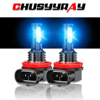 Bombillas antiniebla LED H11 BMW 320i 328i 335i 525i 528i 535i xDrive azul 8000K Foto 1 de 4