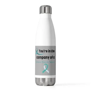 Ovarian Cancer 20oz Insulated Bottle - Picture 1 of 5