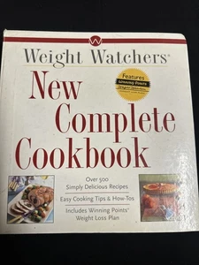 Vintage WEIGHT WATCHERS Water Stained Cookbook. - Imagen 1 de 9