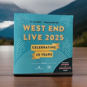 West End Live 2025 Souvenir Programme. Good Condition - Picture 1 of 2