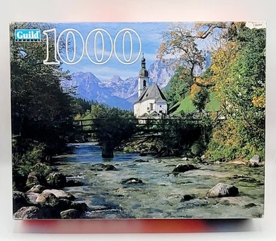 Vintage Jigsaw Puzzle Sealed Hasbro Ramsau Bavaria Germany 1000 Piece Sealed New - Image 1 of 4