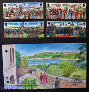 Alderney Stamps: "Garrison Island - Part 4" Presentation Pack 2000 - Picture 1 of 5