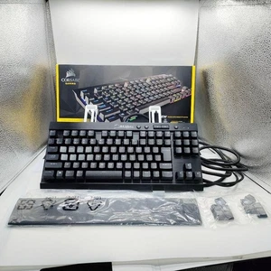 Corsair K65 RGB Mechanical Keyboard Wired RGB Backlit MX Switch Used - Picture 1 of 12