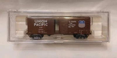 Union Pacific 184681 Nscale train Intermountain Railway Modified 1937 AAR Boxcar - Image 1 of 4