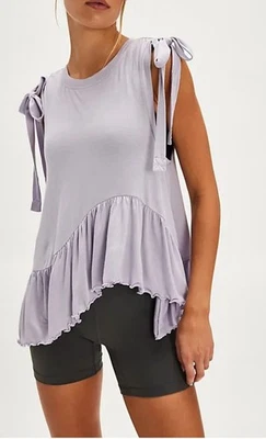 全新带标签 FP 机芯 Free People Sweet Thing TANK TOP SMALL SWEET LAVENDER  — 第 1/4 张图片