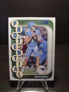 2024 Score - Protential #2 Drake Maye Rookie (RC)  Patriots - Picture 1 of 2