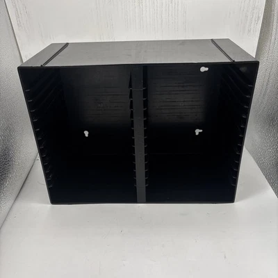 Case Logic 30 CD Hard Plastic Storage Rack Wall Mount Holder Organizer Vintage - Image 1 of 4