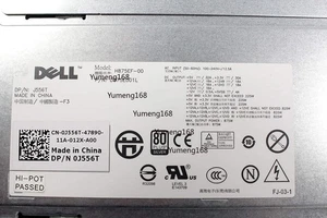 Fuente de alimentación Dell Precision T5500 T5400 875 W para estación de trabajo W299G N875EF-00 J556T - Imagen 1 de 3