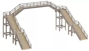 FALLER 120178 puente peatonal sobre 2 vías 233 x 177 x 83 NUEVO EMBALAJE ORIGINAL - Imagen 1 de 3